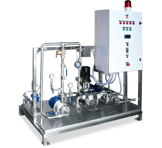 Akraw Sistema automático de preparación de polímeros liquido
