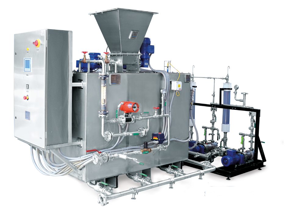 Akraw Sistema automático de preparación de polímeros sapp